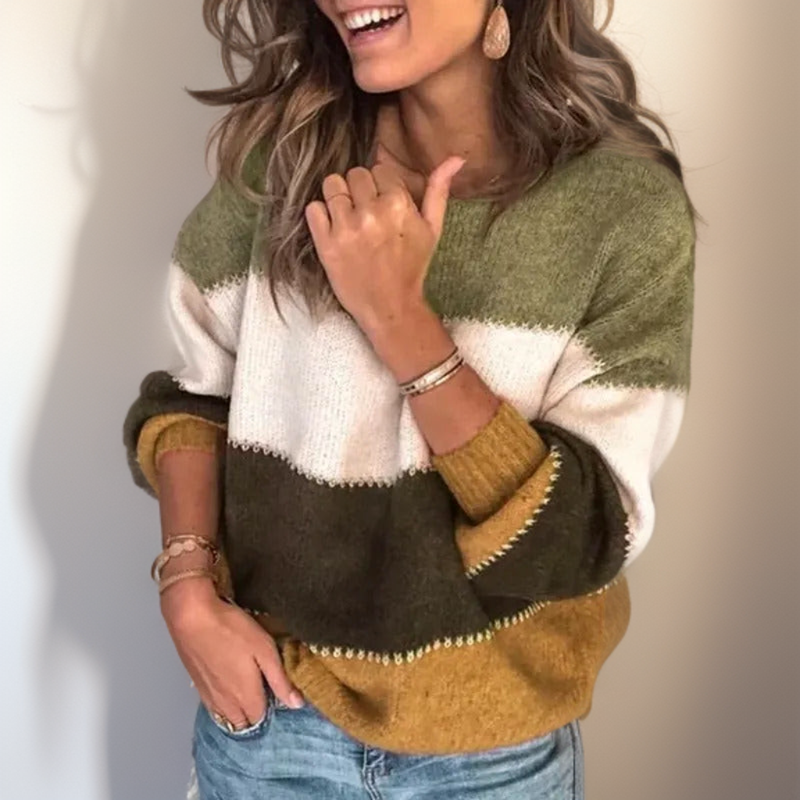 Ariella™ | Stijlvolle Gebreide Trui Losse Tops