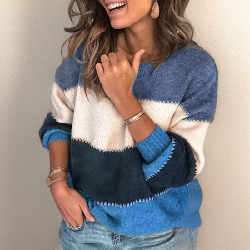 Ariella™ | Stijlvolle Gebreide Trui Losse Tops