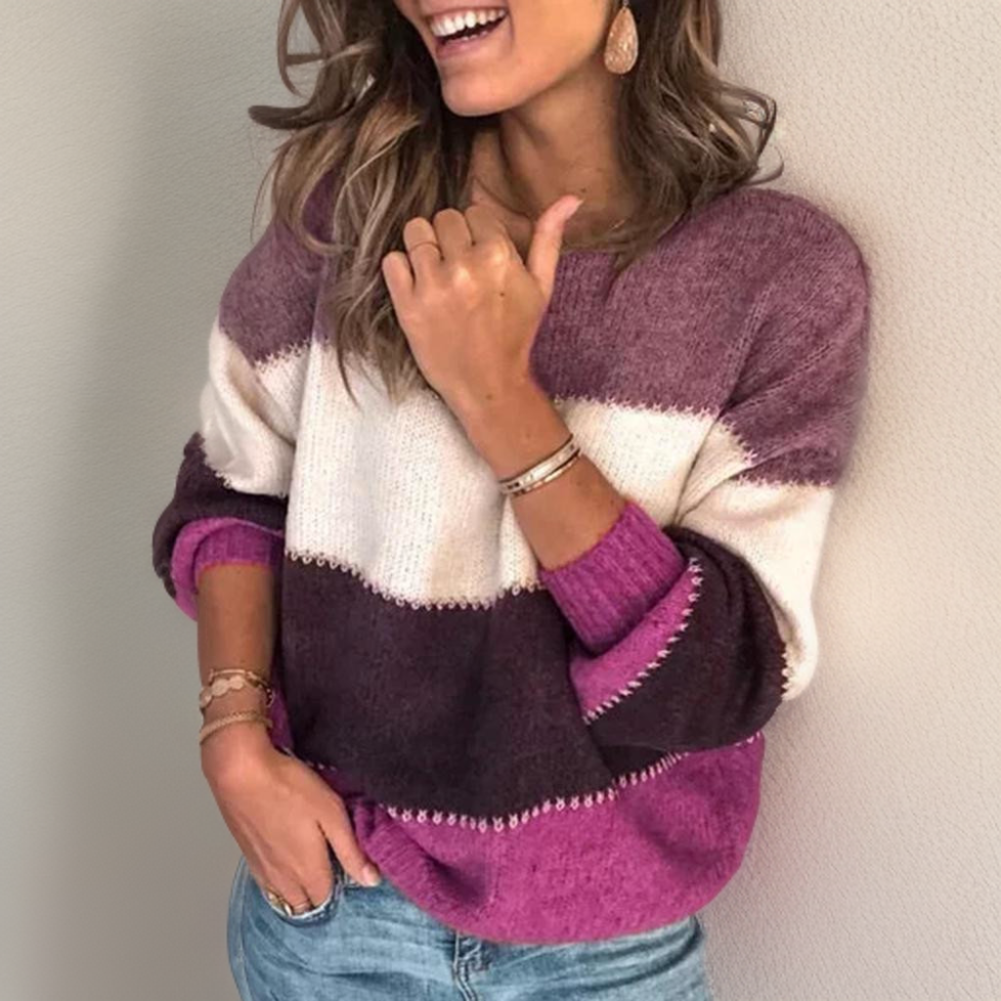 Ariella™ | Stijlvolle Gebreide Trui Losse Tops