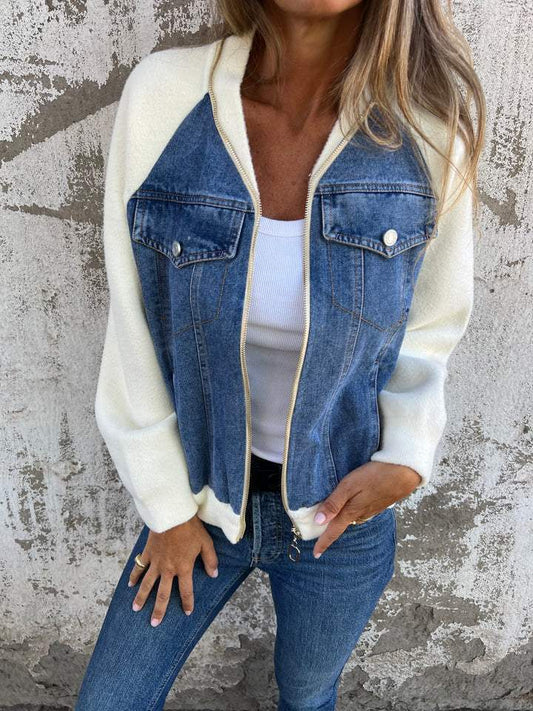 Mirandel™ l Casual V-neck Zipper Jacket