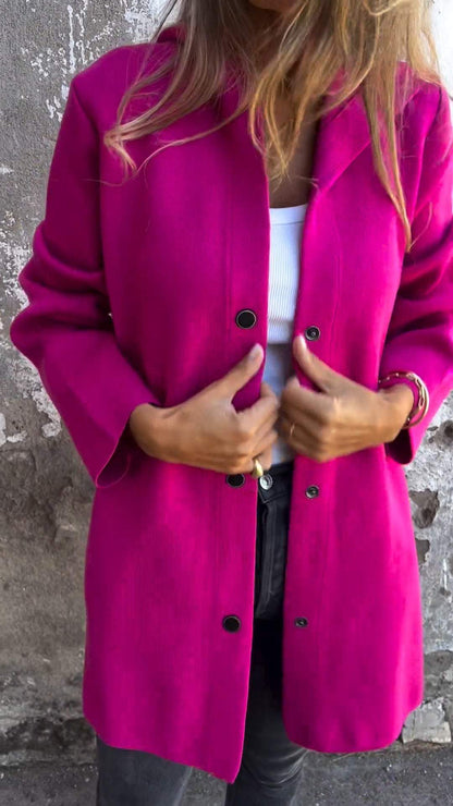 Noa™ | Relaxed Fit Hoodie met knopen