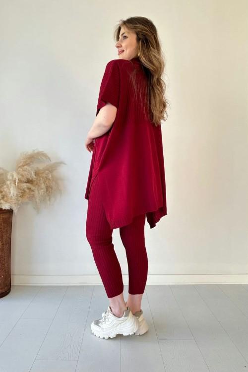Melanie™| Gebreid Shirt met Ronde Hals en Broek