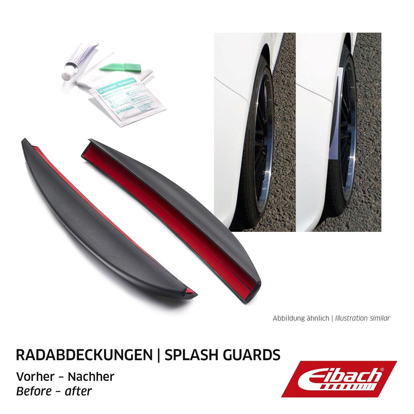 EIBACH Spatbordverbreding - Vooras/Achteras