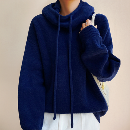 Chloie™ | Casual Gebreide Trui Met Kap