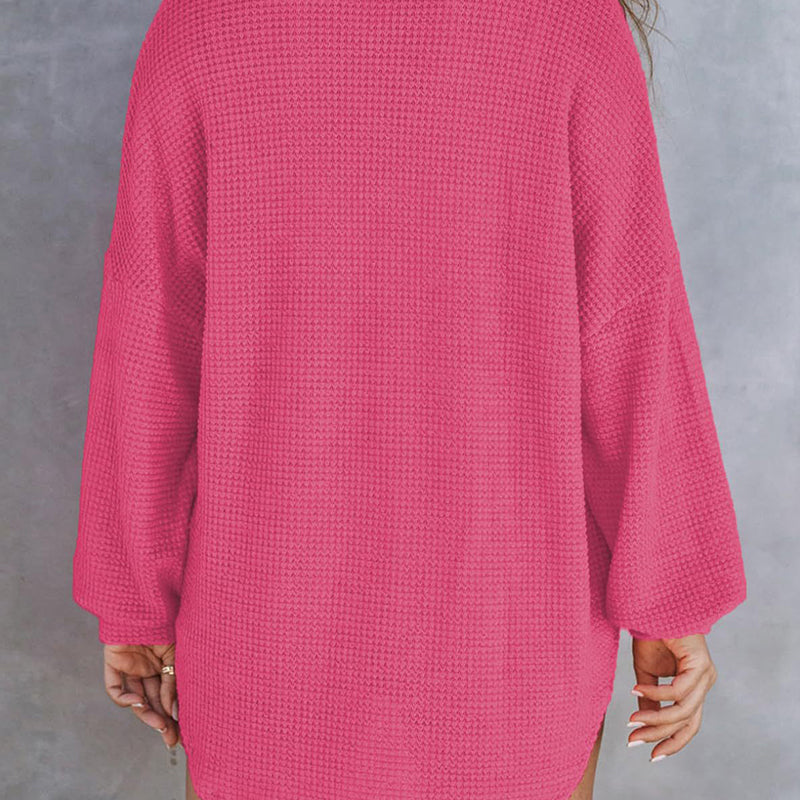 Ayla™| Wafel Sweatshirt met lange mouwen