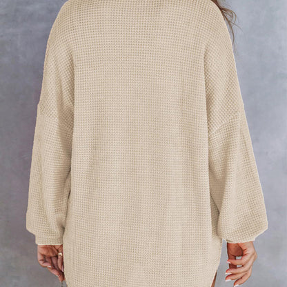 Ayla™| Wafel Sweatshirt met lange mouwen