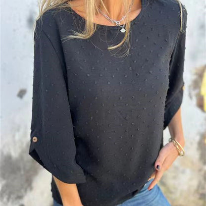 Journi™ | Jacquard Gebreide Dames Vrijetijdstop
