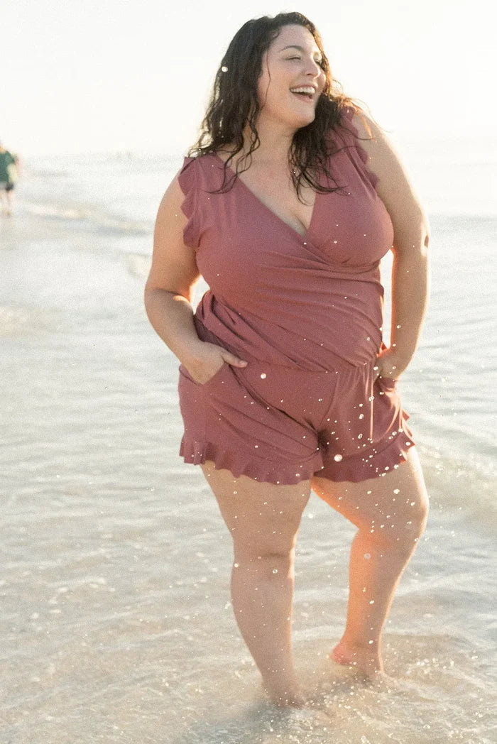 Vanessa™ | Ideale Zwem Romper Met Ingebouwde Beha
